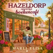 Omslag van Hazeldorp opent het boekencafé
