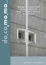 Omslag van Energy Efficiency and Conservation of Late Twentieth-Century Architecture