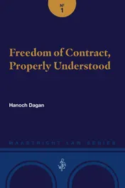 Omslag van Freedom of Contract, Properly Understood