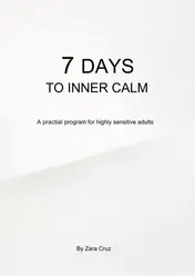 Omslag van 7 Days to Inner Calm