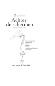 Omslag van Achter de schermen