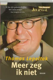 Omslag van Meer zeg ik niet