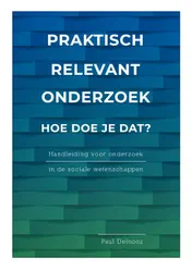 Omslag van Praktisch relevant onderzoek: hoe doe je dat?