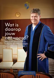 Omslag van Wat is daarop jouw antwoord?