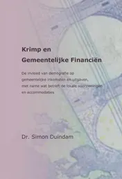 Omslag van Krimp en gemeentelijk financien