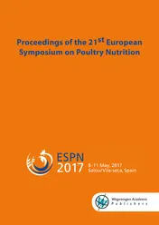 Omslag van Proceedings of the 21st European symposium on poultry nutrition