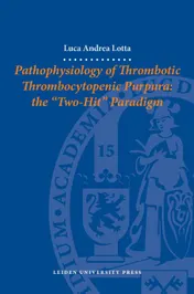 Omslag van Pathophysiology of thrombotic thrombocytopenic purpura