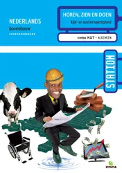 Omslag van vmbo KGT Horen, zien en doen sector Algemeen