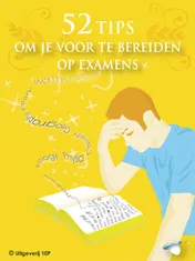 Omslag van 52 tips om je voor te bereiden op examens
