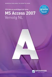 Omslag van MS Access 2007 Vervolg NL