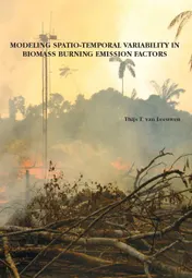 Omslag van Modeling spatio-temporal variability in biomass burning emission factors