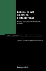 Omslag van Europa en het algemeen bestuursrecht