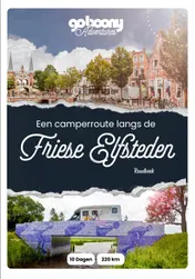 Omslag van Een camperroute langs de Friese Elfsteden