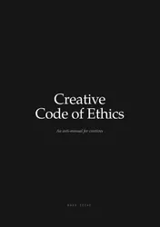 Omslag van Creative Code of Ethics