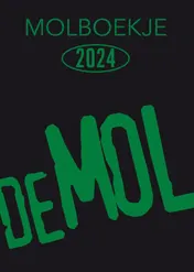 Omslag van Wie is de Mol? - Molboekje 2024