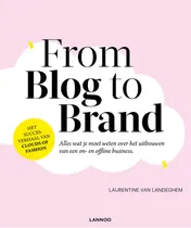 Omslag van From blog to brand