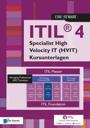 Omslag van ITIL® 4 Specialist High Velocity IT (HVIT) Kursunterlagen - Deutsche