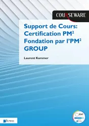 Omslag van Support de Cours Certification PM² Fondation par l’PM² GROUP