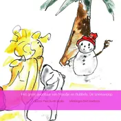 Omslag van Het grote avontuur van Maudje en Bubbels. De sneeuwpop.
