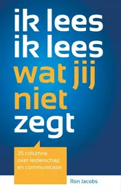Omslag van ik lees ik lees wat jij niet zegt