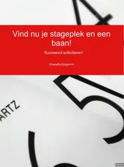 Omslag van Vind nu je stageplek en een baan!