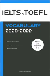 Omslag van IELTS and TOEFL Official Vocabulary 2020-2022