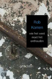 Omslag van wie het weet moet het onthouden