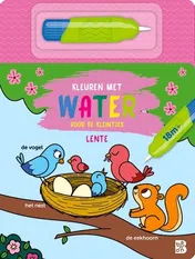 Omslag van Kleuren met water voor de kleintjes: Lente