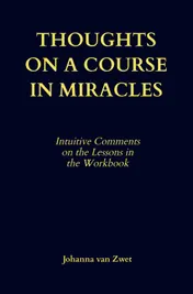 Omslag van THOUGHTS ON A COURSE IN MIRACLES