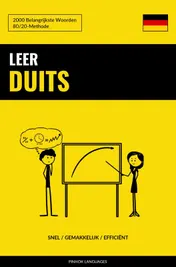 Omslag van Leer Duits - Snel / Gemakkelijk / Efficiënt