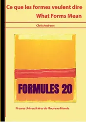 Omslag van Formules 20