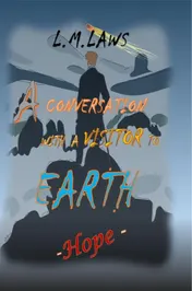 Omslag van A Conversation with a Visitor to Earth