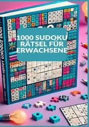 Omslag van 1000+ Sudoku-Rätsel für Erwachsene
