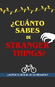 Omslag van ¿Cuánto sabes de Stranger Things?