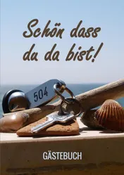 Omslag van Schön dass du da bist! - Gästebuch