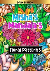 Omslag van Misha's mandala's: Floral patterns