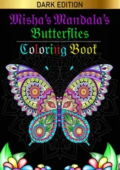 Omslag van Misha's mandala's: Butterflies