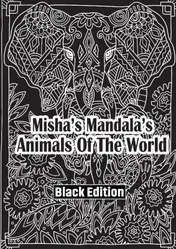 Omslag van Misha's mandala's: Animals of the world part 2