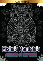 Omslag van Misha's mandala's: Animals of the world part 3