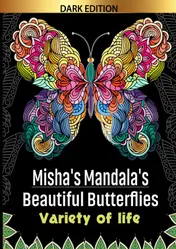 Omslag van Misha's mandala's: Beautifull butterflies Variety of life