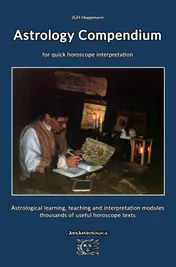Omslag van Astrology Compendium for quick horoscope interpretation