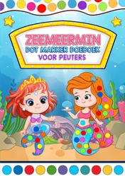Omslag van Zeemeermin Dot Marker - Doeboek voor Peuters