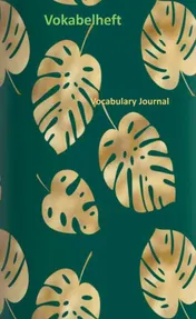 Omslag van Vokabelheft 2 Spalten Vocabulary Journal A6