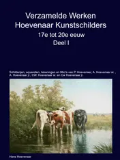 Omslag van Verzamelde Werken Hoevenaar Kunstschilders 17e tot 20e eeuw Deel I
