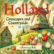 Omslag van Holland in 1700 colouring book
