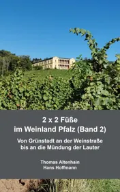 Omslag van 2 x 2 Füße im Weinland Pfalz (Band 2)