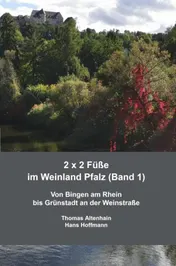 Omslag van 2 x 2 Füße im Weinland Pfalz (Band 1)