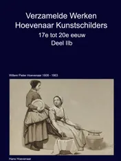 Omslag van Verzamelde Werken Hoevenaar Kunstschilders 17e tot 20e eeuw Deel IIb