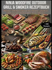 Omslag van Ninja Woodfire Outdoor Grill & Smoker Rezeptbuch