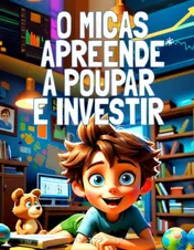 Omslag van O Micas Apreende a Poupar e Investir